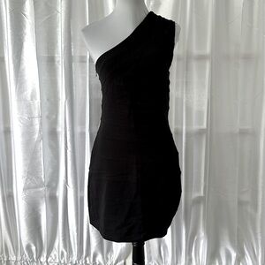 Express One Shoulder Bodycon Dress- Sz M